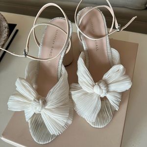 Loeffler Randall Camellia Heels Pearl